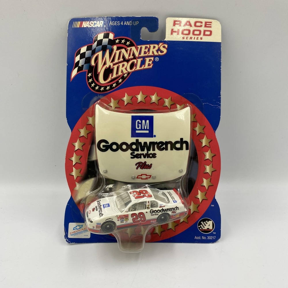Vintage Winner's Circle Kevin Harvick #29 Goodwrench NASCAR Diecast Car with Hoo